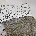 Kit enfant (+ 6 ans) ''Coussin doudou-dodo'' un coussin de fleurs de lavande à personnaliser Kit enfant (+ 6 ans) ''Coussin doudou-dodo'' un coussin de fleurs de lavande à personnaliser