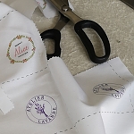 Sachets de lavande, impression personnalisée Sachets de lavande, impression personnalisée