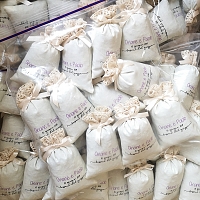 Sachets de lavande pour Mariage, impression personnalisée Sachets de lavande pour Mariage, impression personnalisée