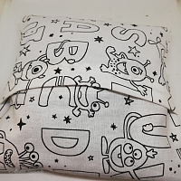 Kit enfant (+ 6 ans) ''Coussin doudou-dodo'' un coussin de fleurs de lavande à personnaliser Kit enfant (+ 6 ans) ''Coussin doudou-dodo'' un coussin de fleurs de lavande à personnaliser