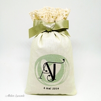 Sachets de lavande pour Mariage, impression personnalisée Sachets de lavande pour Mariage, impression personnalisée