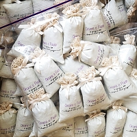 Sachet de lavande cadeau d'invité mariage Sachet de lavande cadeau d'invité mariage