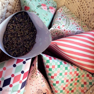 Berlingots de lavande pour mariage ou cérémonie Berlingots de lavande pour mariage ou cérémonie