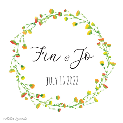 Maquette Sachet de lavande mariage Maquette Sachet de lavande pour mariage