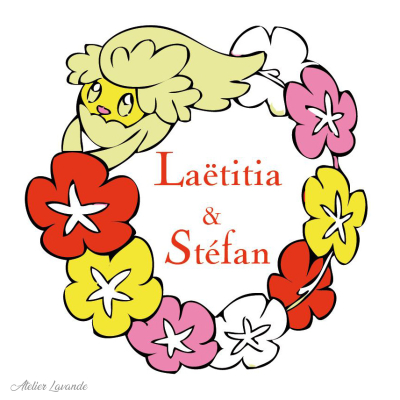 Maquette Sachet de lavande mariage Maquette Sachet de lavande pour mariage