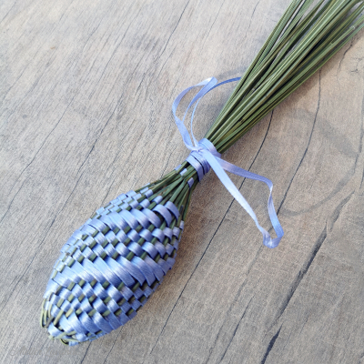 Fuseau de lavande de Provence ruban Bleu lavande Fuseau de lavande de Provence ruban Bleu lavande