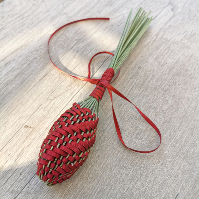 Fuseau de lavande de Provence ruban Bordeaux Fuseau de lavande de Provence ruban Bordeaux