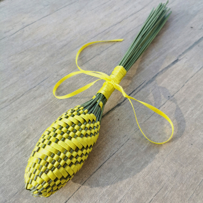 Fuseau de lavande de Provence ruban Jaune Fuseau de lavande de Provence ruban Jaune