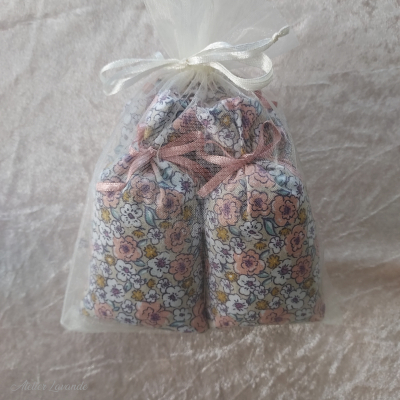 Paquet de sachet de lavandin Paquet de 4 sachets Perrine