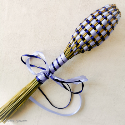 Fuseau de lavande Bicolore Violet Iris et Bleu Hortensia Fuseau de lavande Bicolore Violet Iris et Bleu Hortensia