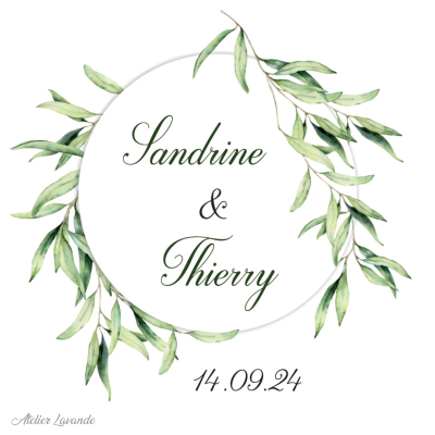 Maquette Sachet de lavande mariage Maquette Sachet de lavande pour mariage