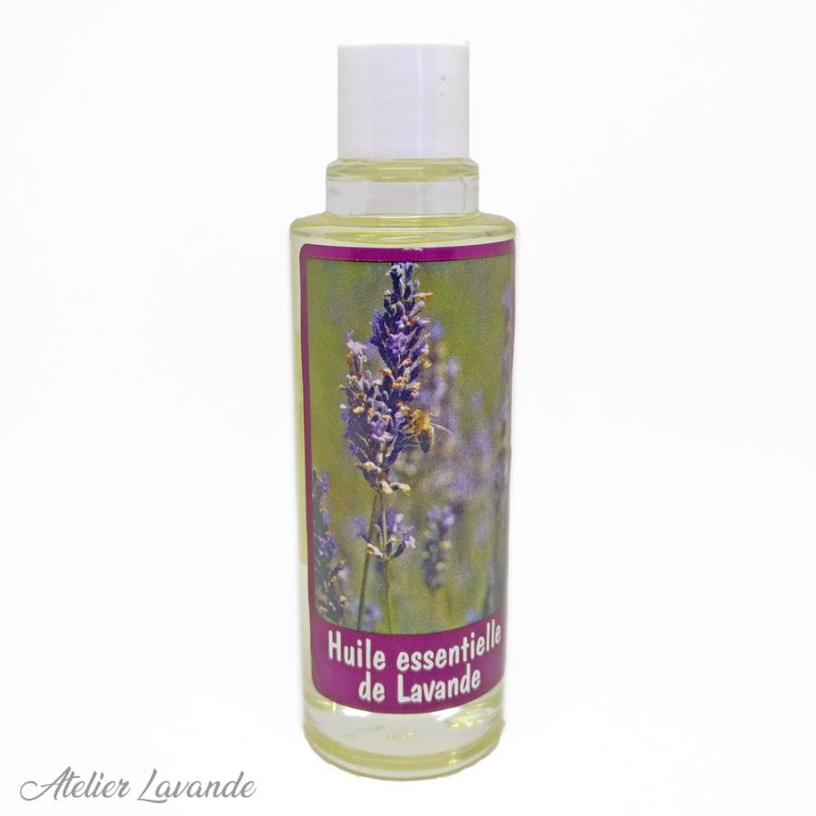 Huile essentielle de lavande de Provence, flacon de 3cl Huile essentielle de lavande de Provence, flacon de 3cl