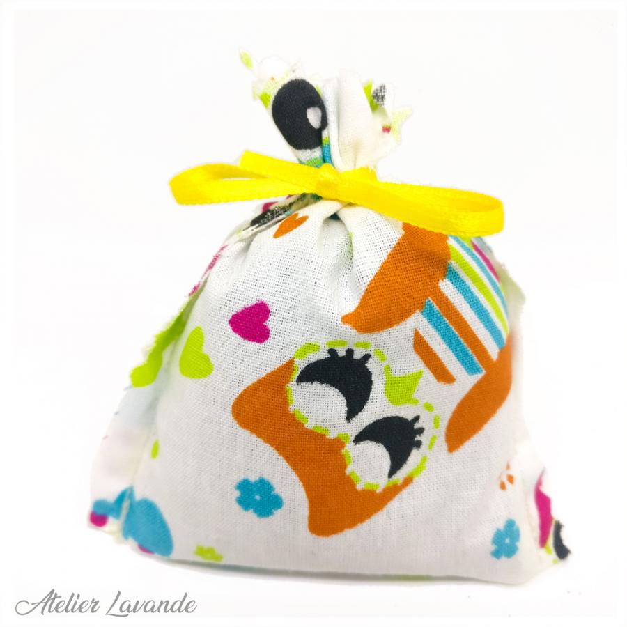 Sachet de lavande déco motif enfantin référence Merlin Sachet de lavande déco motif enfantin référence Merlin