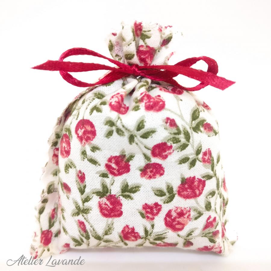 Sachet de lavande déco motif floral référence Mona Lisa Sachet de lavande déco motif floral référence Mona Lisa