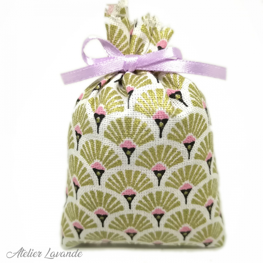 Sachet de lavande déco motif japonais référence Mineko Sachet de lavande déco motif japonais référence Mineko