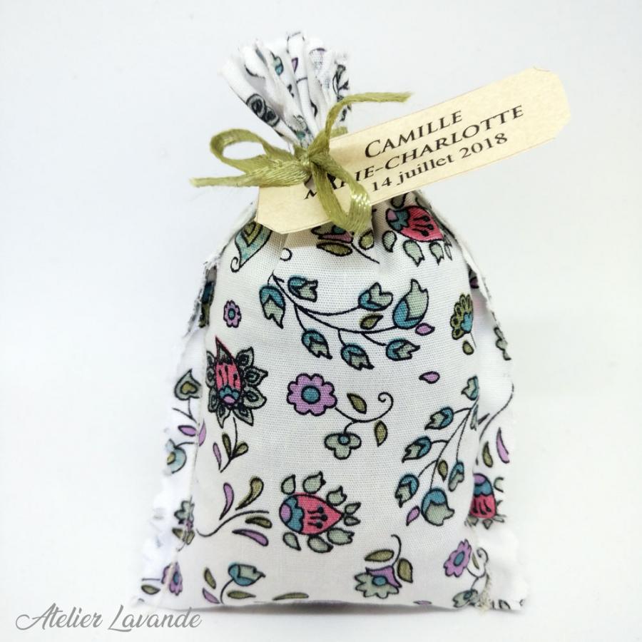 Sachet de lavande pour mariage, référence Charlotte Sachet de lavande pour mariage, référence Charlotte